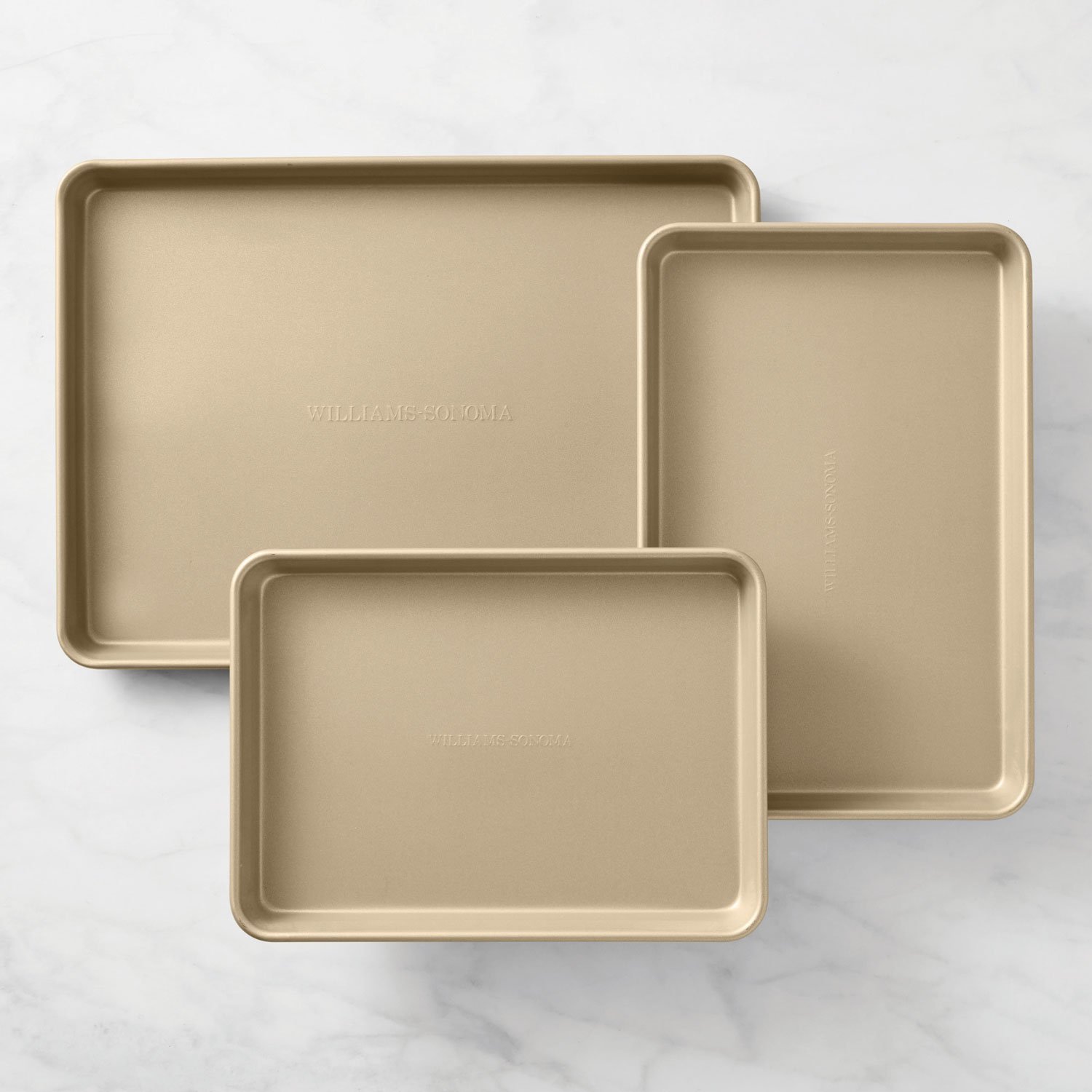 Goldtouch Pro nonstick sheet pan set of three Williams Sonoma wedding registry ideas