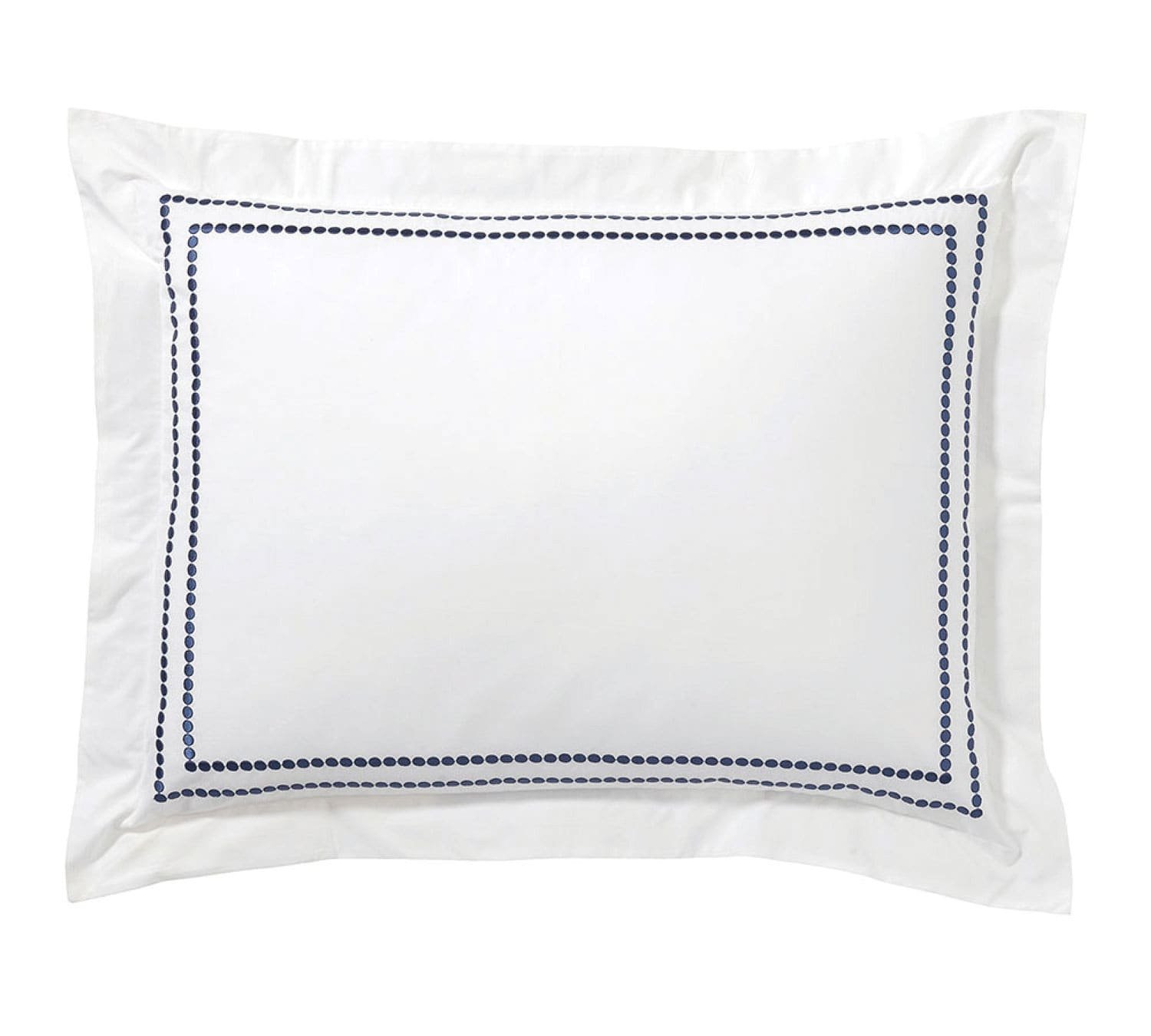 Pearl organic Percale sham Pottery Barn wedding registry ideas