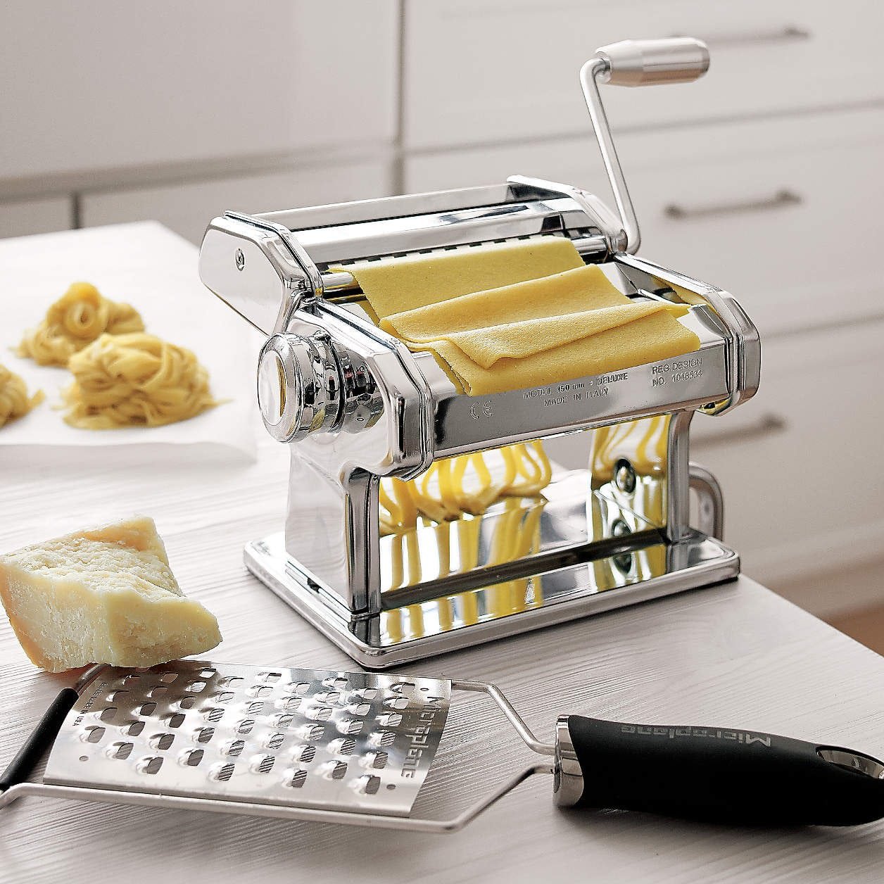 wedding registry ideas Atlas 150 aluminum pasta maker from crate and barrel