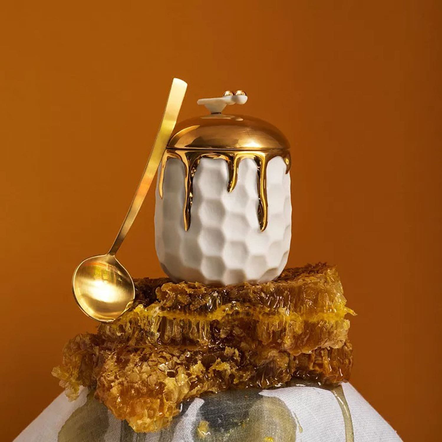 L'Objet Beehive Honeypot luxury wedding registry ideas from bloomingdale's